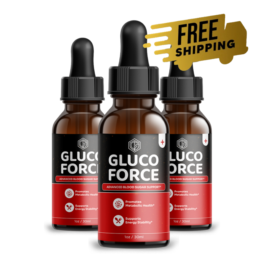 GlucoForce 3 bottles